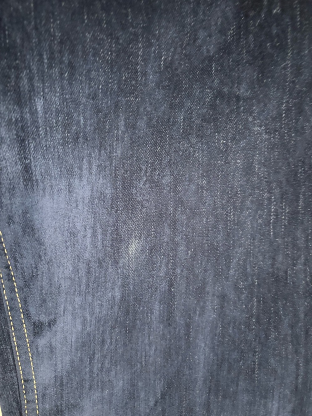 GOOD AMERICAN Good Icon Straight Leg Velvet Jeans Dark Blur size 4 - Picture 7 of 10